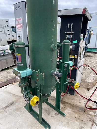 Used Gas Dryer - Single Tower Natural Gas Dryers / CNG Dryer 150 psi 1600 scfm