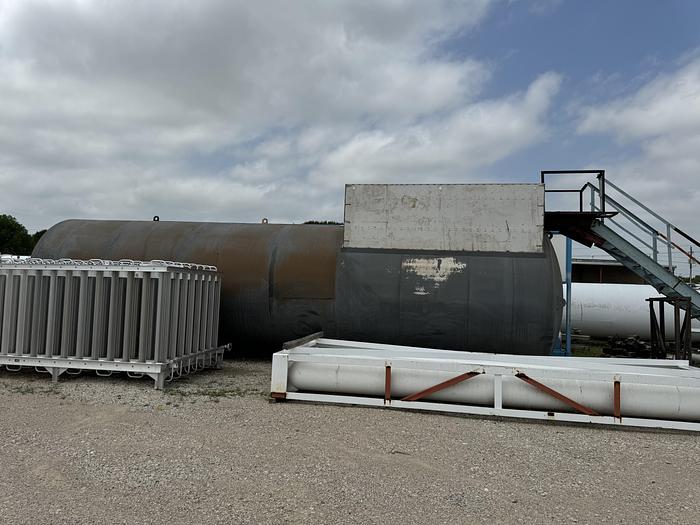 Used LNG Storage 18,000 Gallons Chart with 2 pumps - Brand New - Underground  Horizontal