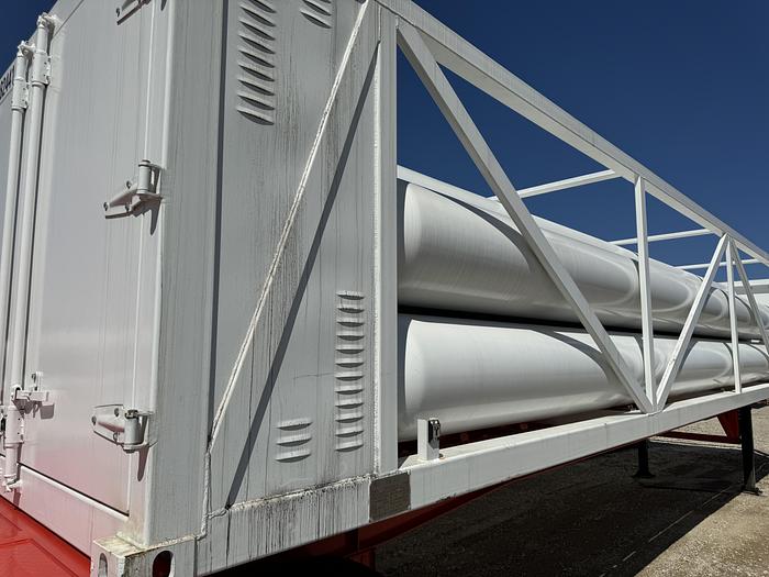 Used Brand NEW - Helium Tube Skid - 160,000 SCF at 3161 PSI. 40ft trailer with 34K GVWR 