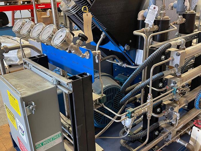 RIX 4VX Series, 4 stage oil-free 25HP Compressors