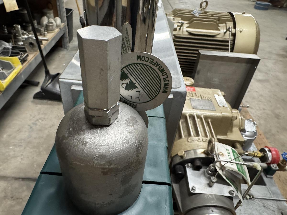 Nikkiso - ACD SGV Liquid Hydrogen Cryogenic Pump LH2, LIN, LAR 7000 PSI, 3.1- GPM Flow 40HP