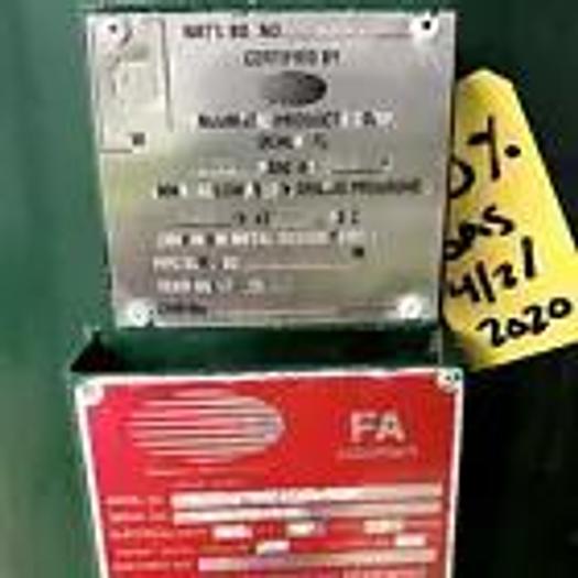 Used CNG Gas Dryer - Single Tower Natural Gas Dryers, inlet 150 psi, flow 1600 scfm