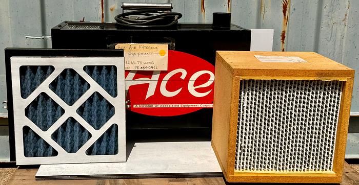 Used Ace Portable Fume Extractor With Heap Main Filter and Pre Filter