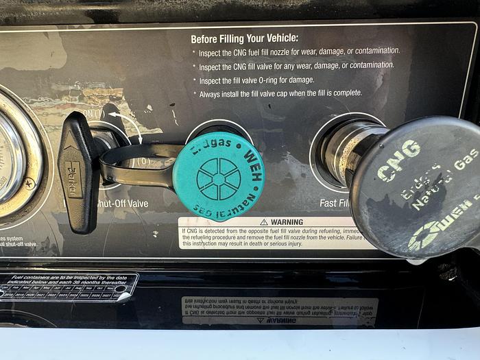 Used 143 GGE CNG Storage Package - Quantum, Back of the cab, 3 tanks pack. Tanks 26x72 (Capacity: 46.7 or 500L each)