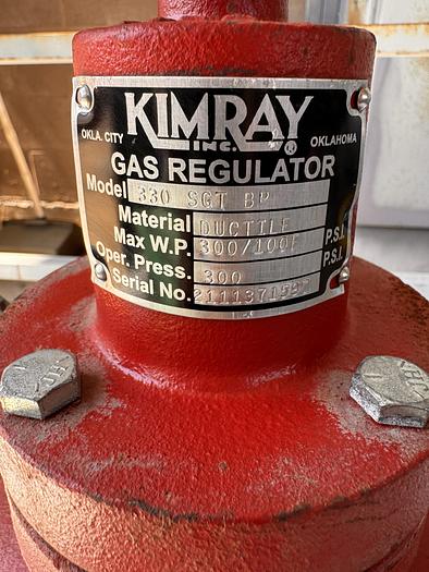 Used 3" Pneumatic Control Valve – Female NPT | Cast Ductile Body | Equal Percentage Trim | Class VI Shutoff