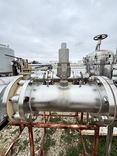 Used 140 PSI Pall Filter Housing Skid