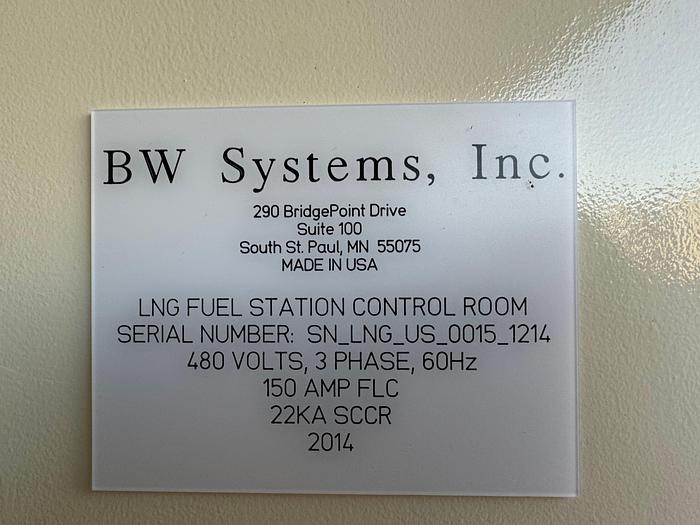 Enclosed Command Center For LNG Station