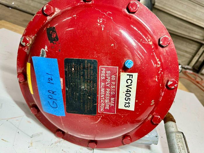 Used Masoneilan 3" Model 88U-25125 Diaphragm Control Valve | 1" Body | 150 ANSI | SVI-2 Valve Positioner | Air Filter Regulator