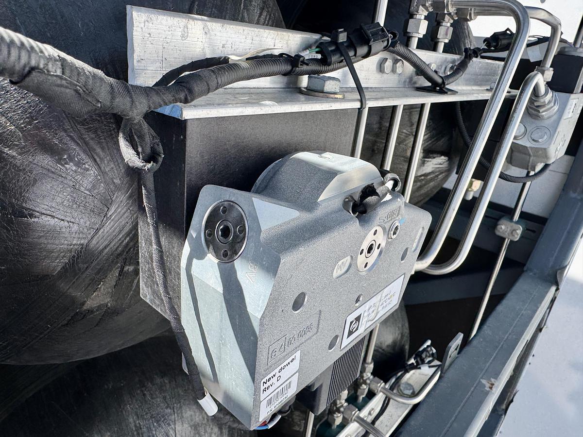 Used H2 Storage 350 Bars / Truck Mount Compressed Hydrogen Gas Fuel Supply System