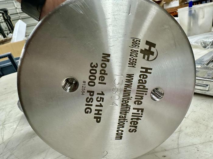 Stainless Steel Process Filter Housing - 3000 psi