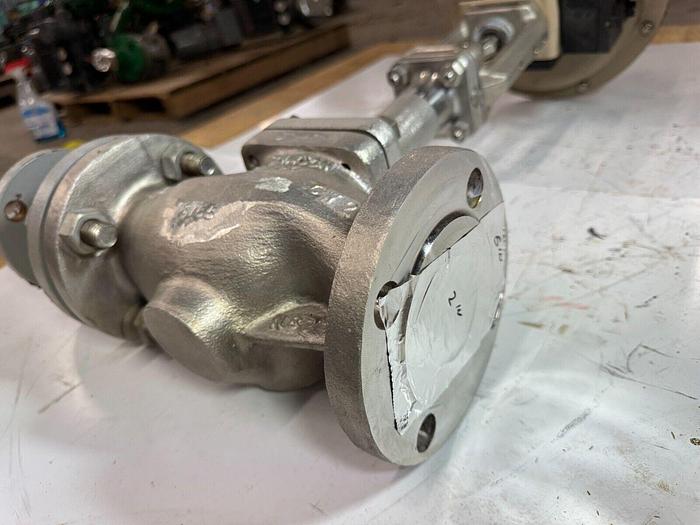 Used Samson 3277 Pneumatic Actuator with 3730-3 Process Controller | Size 1 | ANSI CL150 | 6.0 Bar / 90 PSI | 120 cm