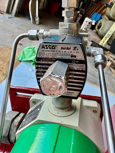 Used Masoneilan 3" Model 88U-25125 Diaphragm Control Valve | 1" Body | 300 ANSI | SVI-2 Valve Positioner | Air Filter Regulator
