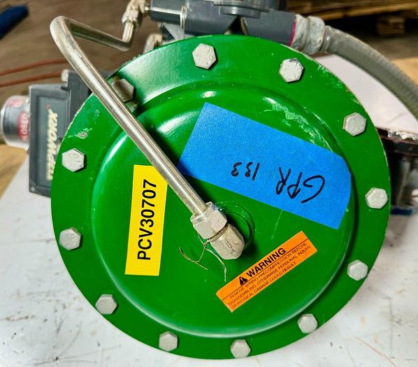 Used Fisher Controls Type 1052/V100 Pneumatic Actuator Valve | Size 20 | ANSI CL150