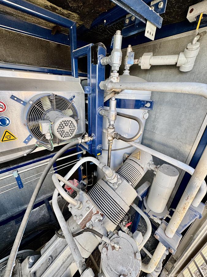 Used IMW50 CNG Compressor - 90 SCFM. 50HP, 30-40psi inlet 4500 PSI Discharge