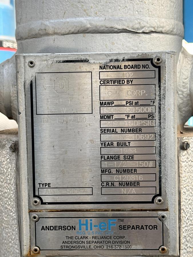 Used Hydrogen Purifier