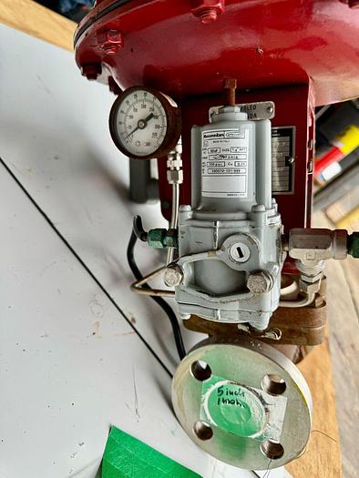 Used Masoneilan 3" Model 88U-25125 Diaphragm Control Valve | 1" Body | 300 ANSI | SVI-2 Valve Positioner | Air Filter Regulator