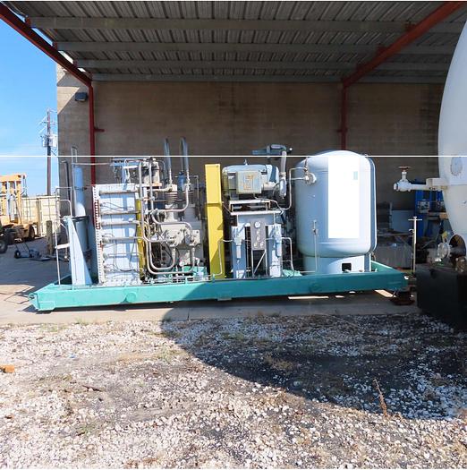 Used Greenfield High Pressure Hydrogen Compressor