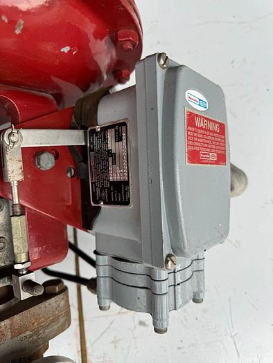 Used Masoneilan 3" Model 88U-25125 Diaphragm Control Valve | 1" Body | 150 ANSI | SVI-2 Valve Positioner | Air Filter Regulator
