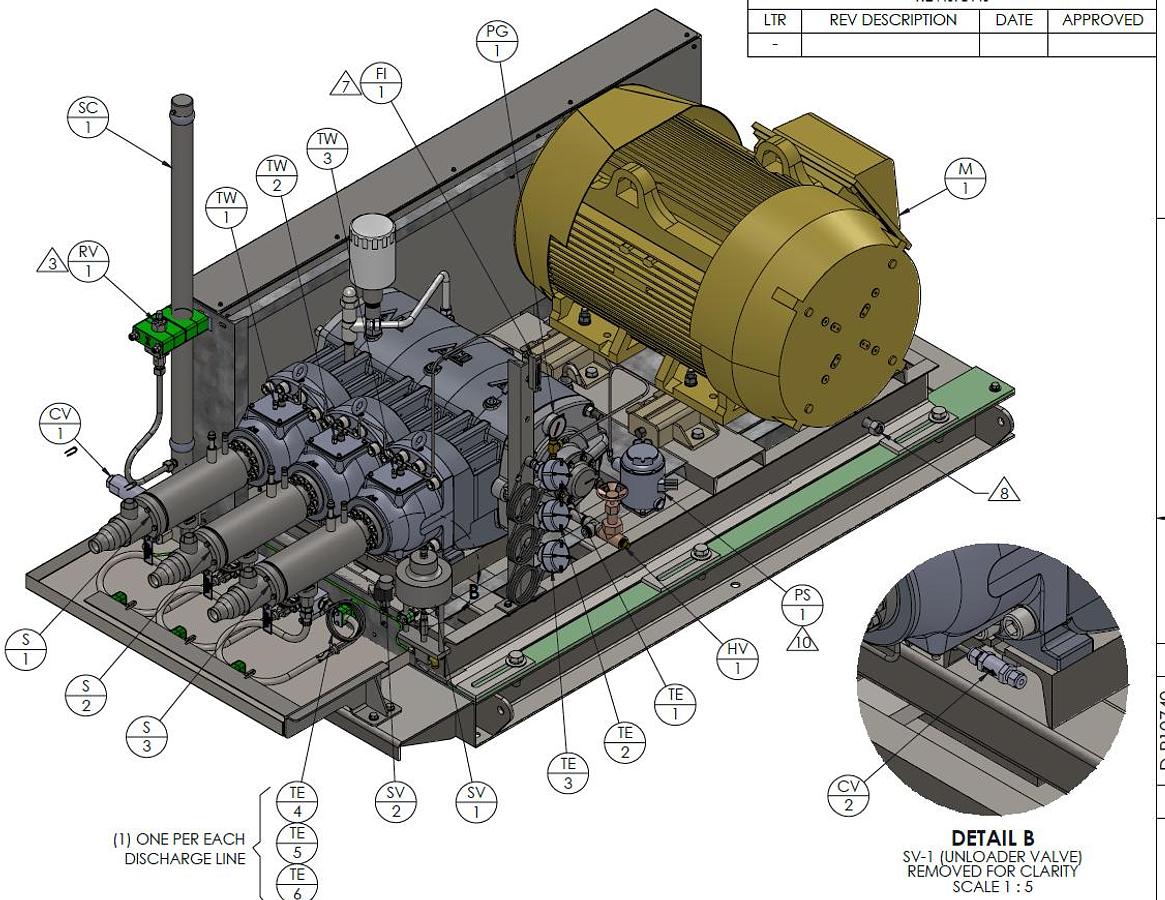 Nikkiso MP-100 Triplex Cryogenic Liquid Hydrogen Pump up to 55 GPM and 700 Bar
