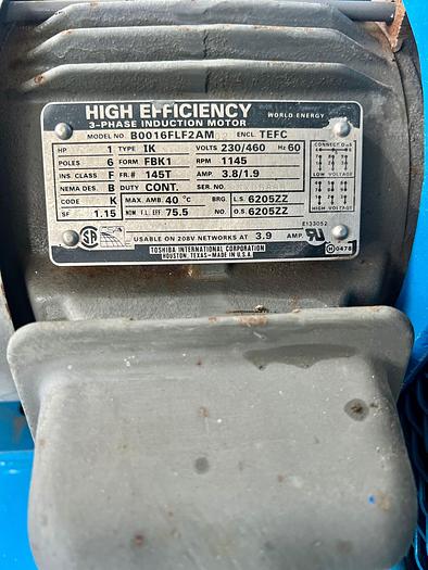 Used 1996 Silvan Industrial High Pressure Gas Compressor