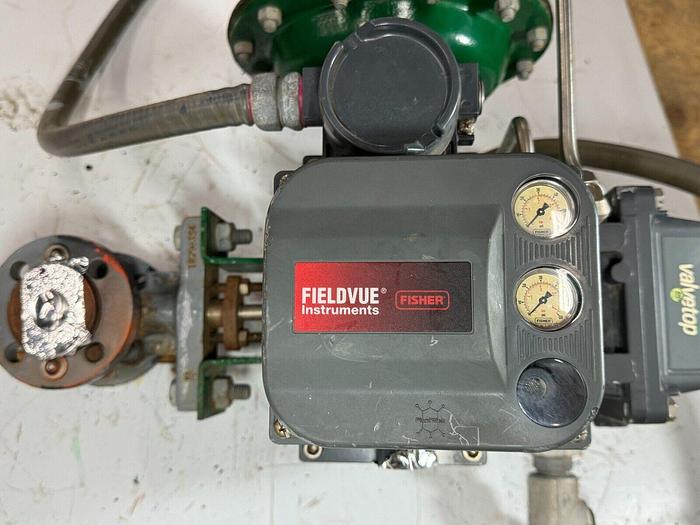 Used Fisher Controls Type 1052/V100 Pneumatic Actuator Valve | Size 20 | ANSI CL150