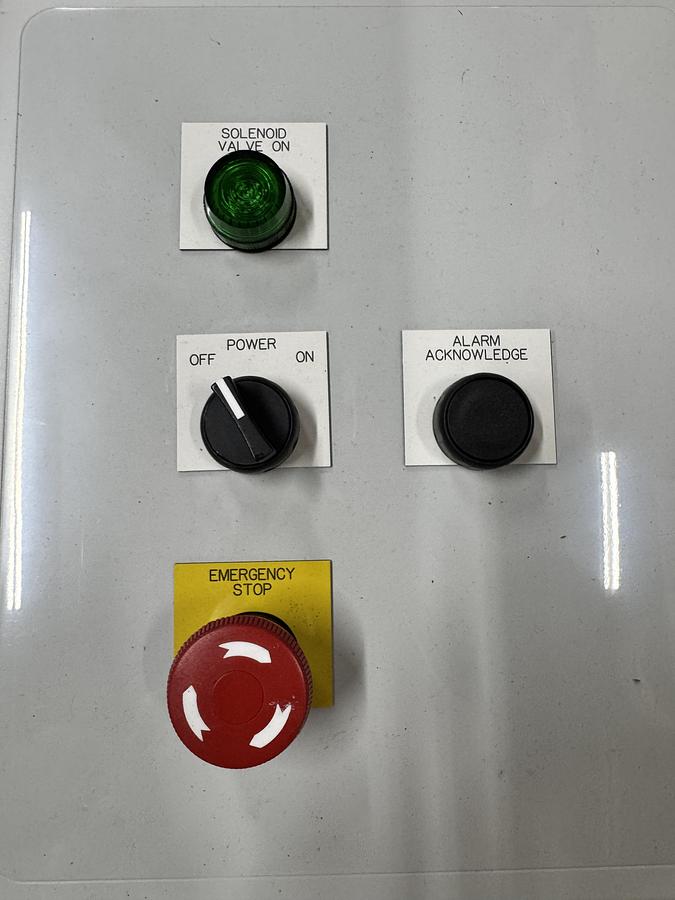 Used Hydrogen Switchover Manifold w/ Excess Flow and Estop Protection