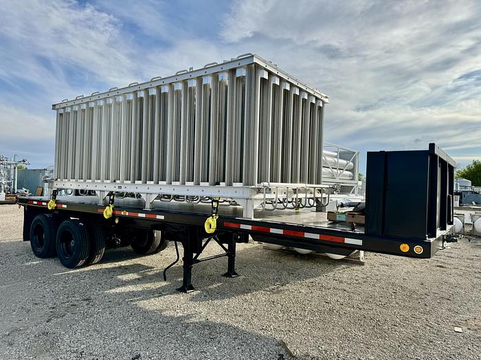 LNG Vaporizer / Cryogenic Vaporizer on the trailer - Brand New - Flow: 73 MCFH (Any Cryogenic)