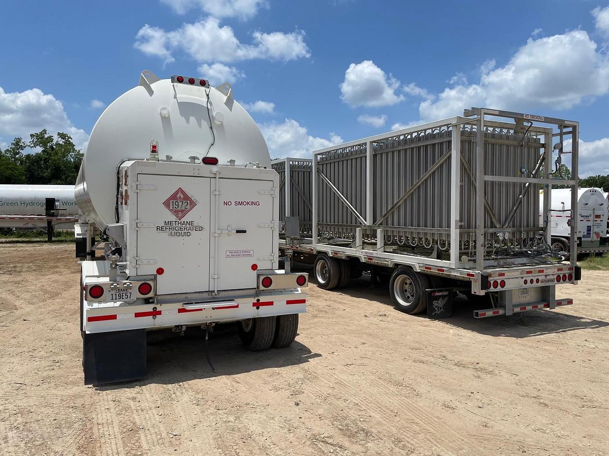 Used Complete LNG Vaporizer System – 16,700-Gallon Mobile LNG trailer / Storage and Vaporization Package 24/7 Operation - Fully refurbished