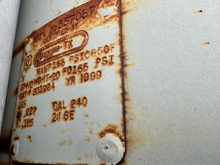 Used Manchester - IN Tank 240 Gallon