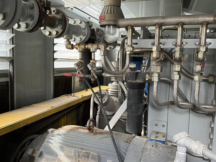 Used 2001 Greenfield / Sulzer CNG Compressor C4U117, 30 to 4500 psi at 196 SCFM flow rate