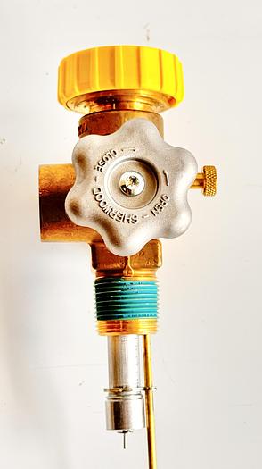 Multi-Service 100-200# DOT Cluster Valve 3/4"NGT W/Fill & 375PSI Relief W/11.2" Diptube