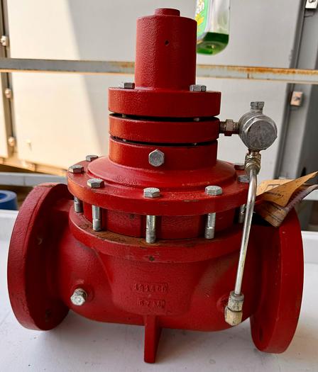 Used Kimray 4" Pneumatic Control Valve – Class 150 RF | Cast Ductile Body | Linear Trim | Fail-Closed