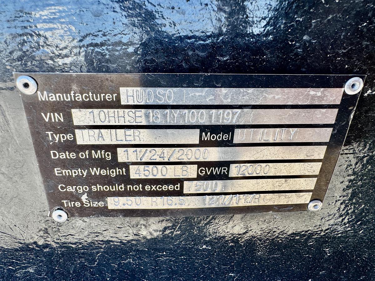 Used 2007 BigTex trailer with LNG Vaporizer 31MCFH at 100 psi