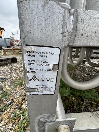 Used 5,000 SCFH N2 Vaporizer