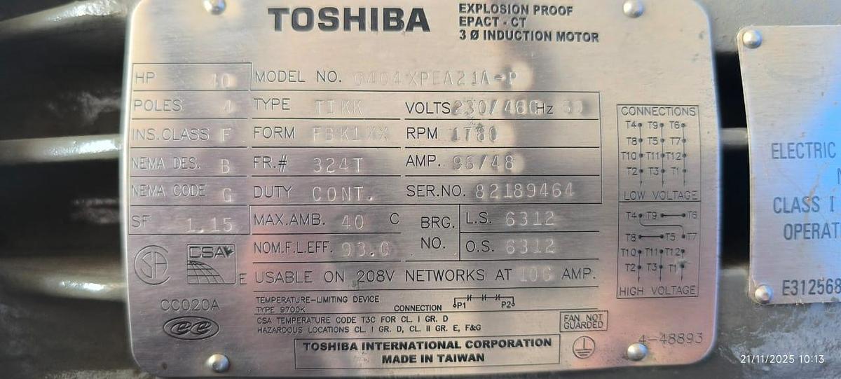 Used Cryostar MRP 40/55 Cryogenic Reciprocating Pump