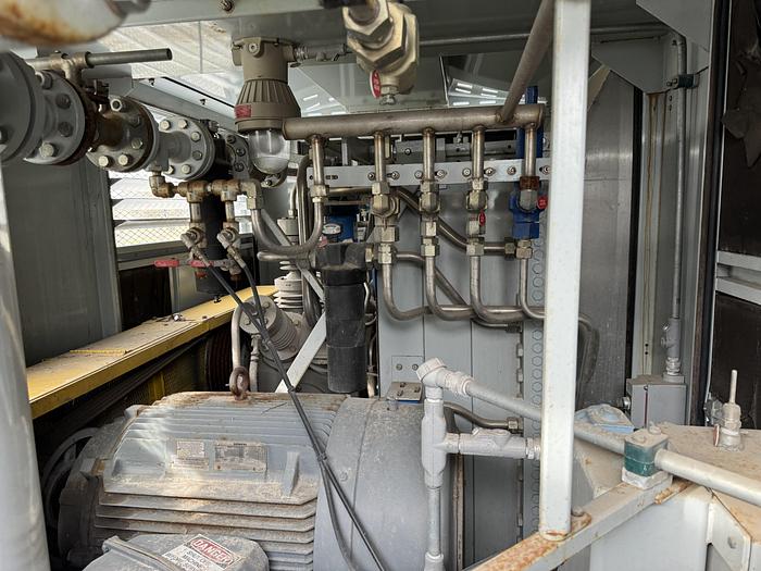 Used 2001 Greenfield / Sulzer CNG Compressor C4U117, 30 to 4500 psi at 196 SCFM flow rate