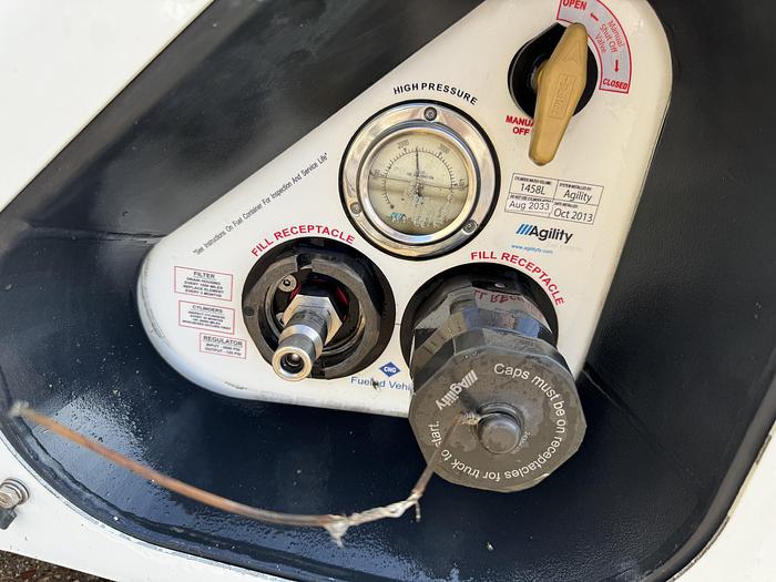 Used 120 GGE CNG Storge- 3 pack, Back fo the Truck, Type 4 cylinders, 26x80 (Capacity: 41.1 GGE / 489.1 Liters)