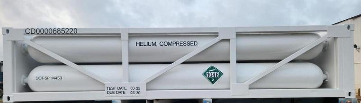 Used DOT-3T-3150  20 ft ISO  Container  Helium, Nitrogen, Argon