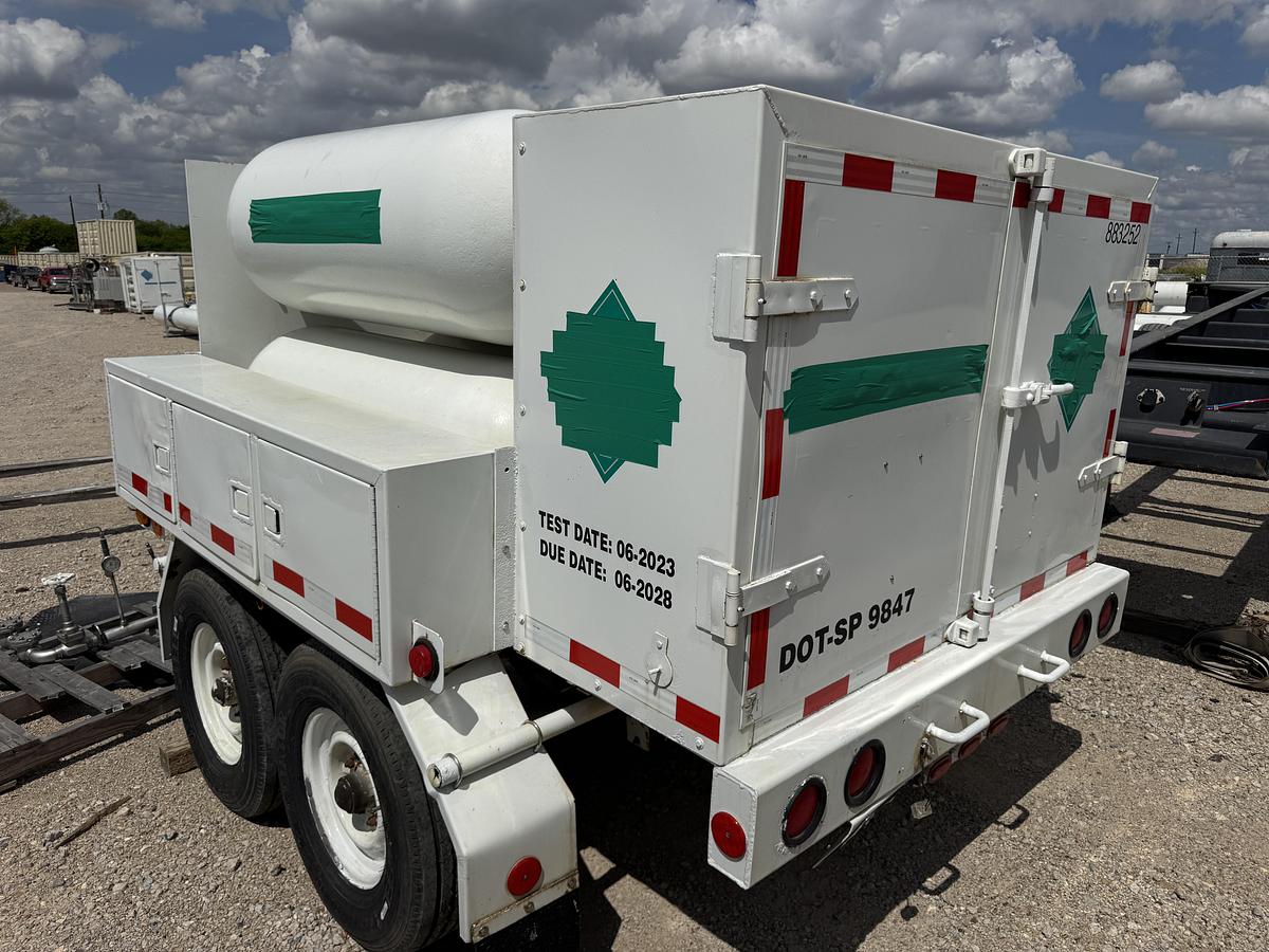 Used 2,640 PSI High Pressure Tube Trailer – 6 Tube Mini Skid – DOT-3T – 70.7 CUFT