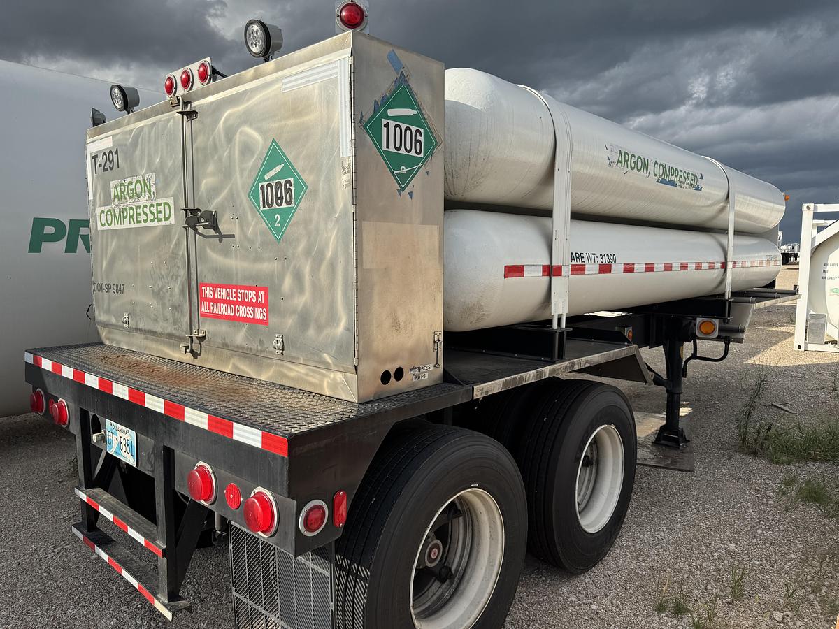 Used Fiba DOT-3AAX-2400 Trailer T-291 Argon 2658psi 340WCF