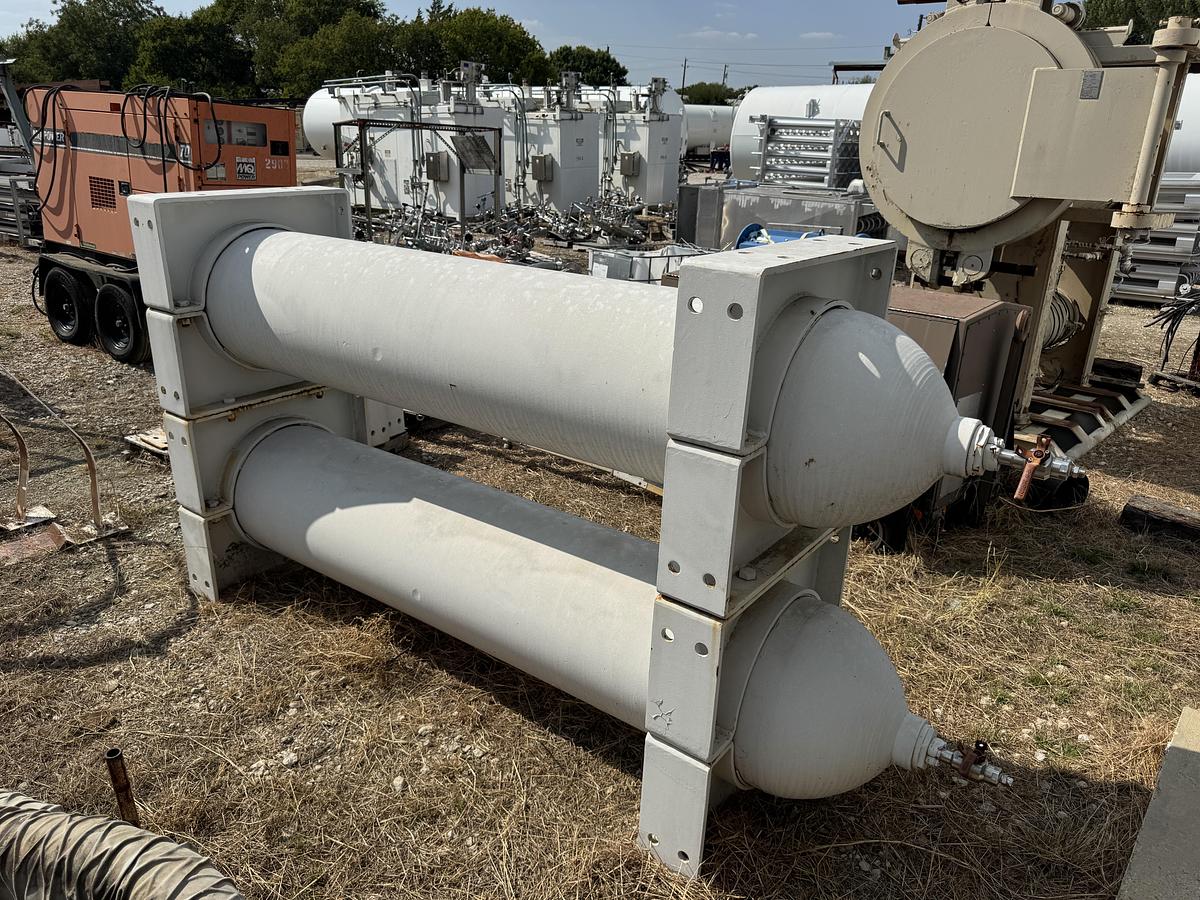 Used 2001 ASME CNG Storage 2-pack – 4,250 PSI, 20" x 10', CNG Volume 11,052 SCF