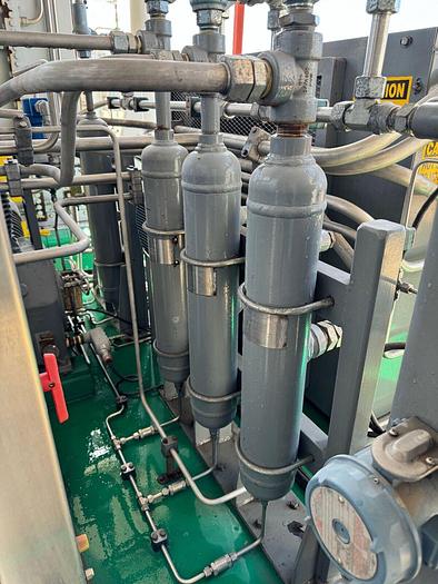 Brand New Greenfield B65 - 4NG CNG 5 stages Compressor 15-4500 psi @ 120 SCFM / + Engine Drive (optional)