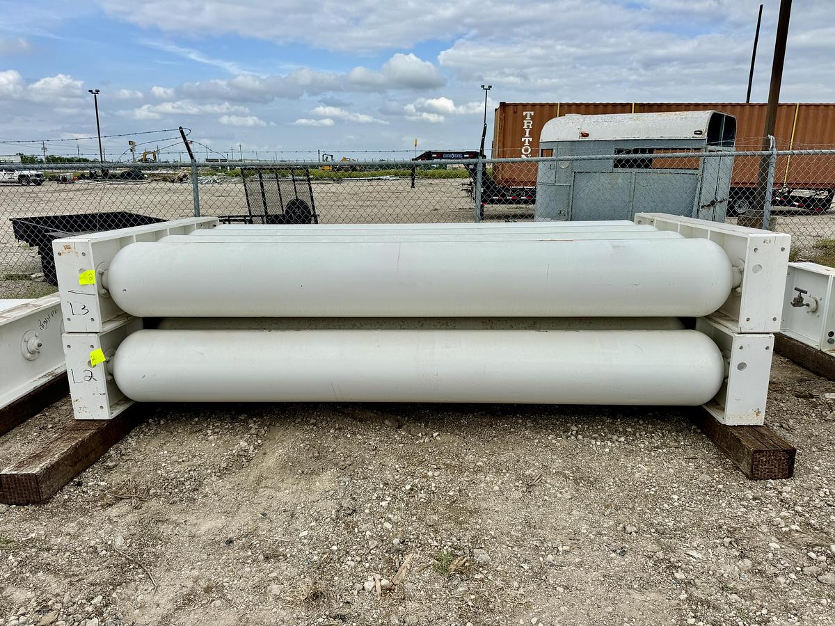 Used ASME High-Pressure Gas Storage Vessels  – 7250PSI / 500BAR & 1500 PSI / 1000 BAR, CP Industries