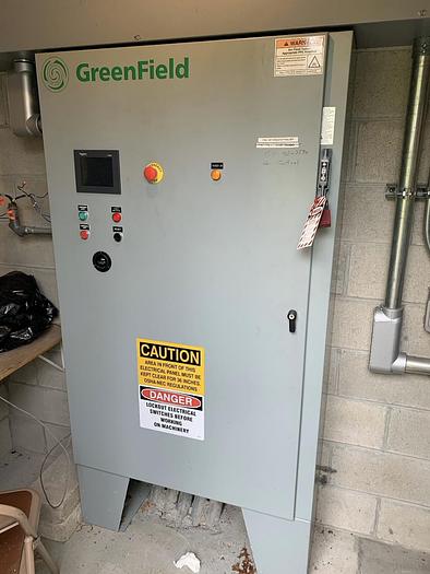 Used CNG Compressor Skid -  250 SCFM 125HP, with matching controls, starter panel and dryer