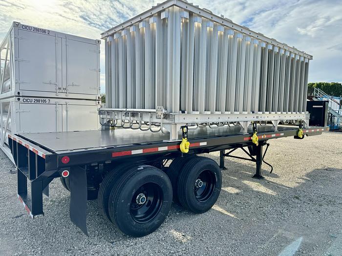 LNG Vaporizer / Cryogenic Vaporizer on the trailer - Brand New - Flow: 73 MCFH (Any Cryogenic)