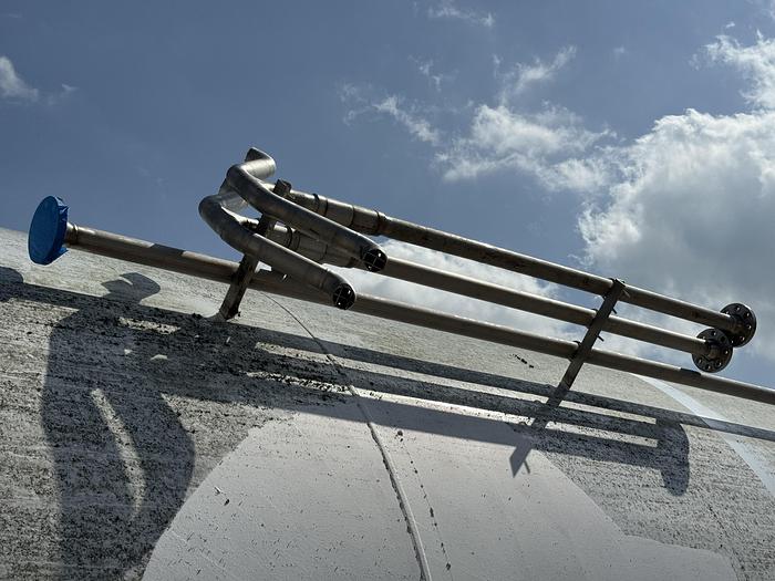 Used Vertical Cryogenic Tank 18,000 Gallon - LNG Storage