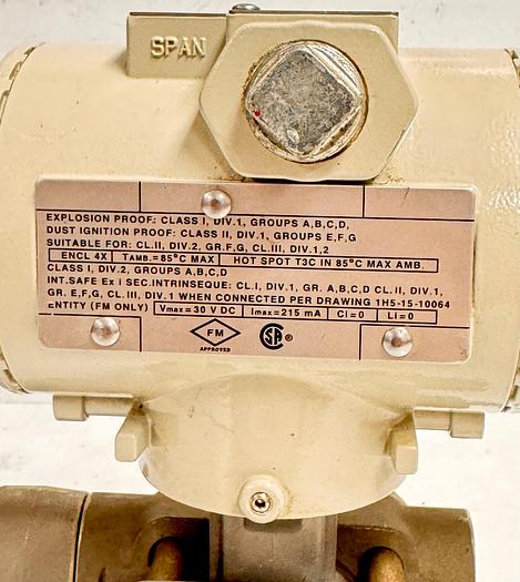 Used ABB 600t smart pressure transmitter 621GF213A815151