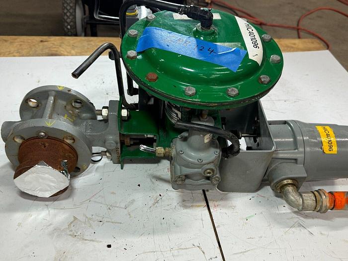 Used Fisher Controls Type 1052/V100 Pneumatic Actuator Valve | Size 20 | CL150