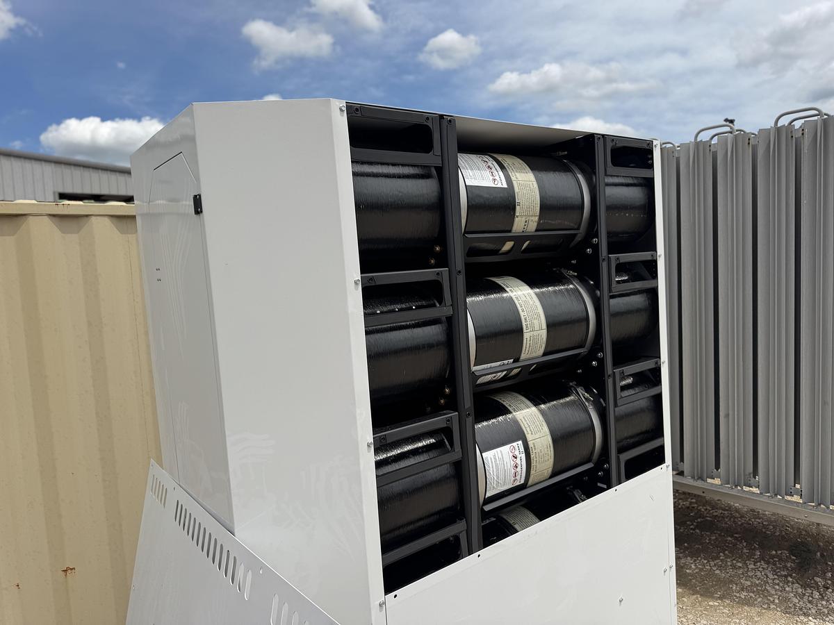 Used Truck Mount Compressed Hydrogen Gas Fuel Supply System