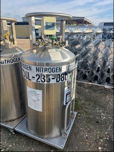 Used 4 230L Chart Microbulk Dewar- Sold as lot of 4